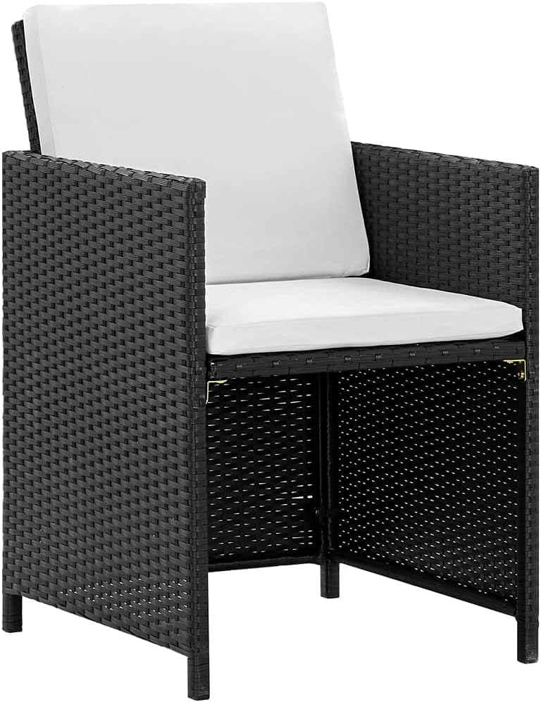 Poolside Lounge Chair Outdoor Sun Bed with Comfortable Cushions