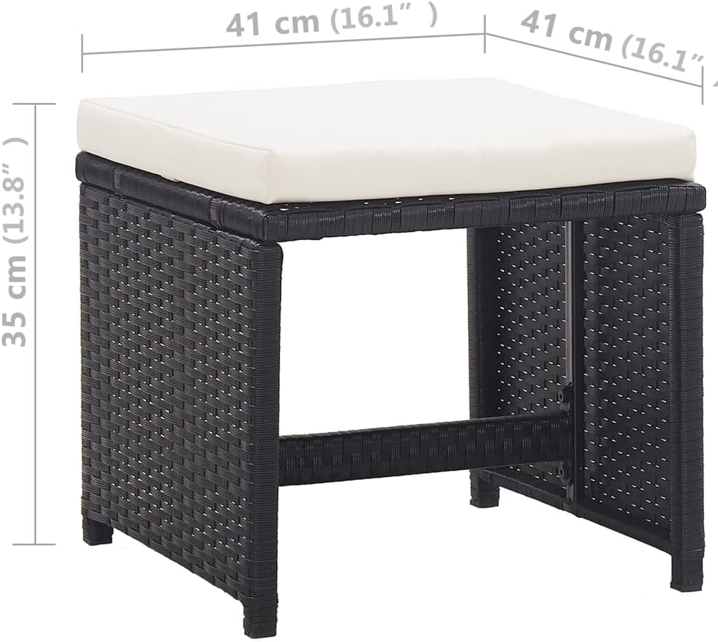 Poolside Lounge Chair Outdoor Sun Bed with Comfortable Cushions