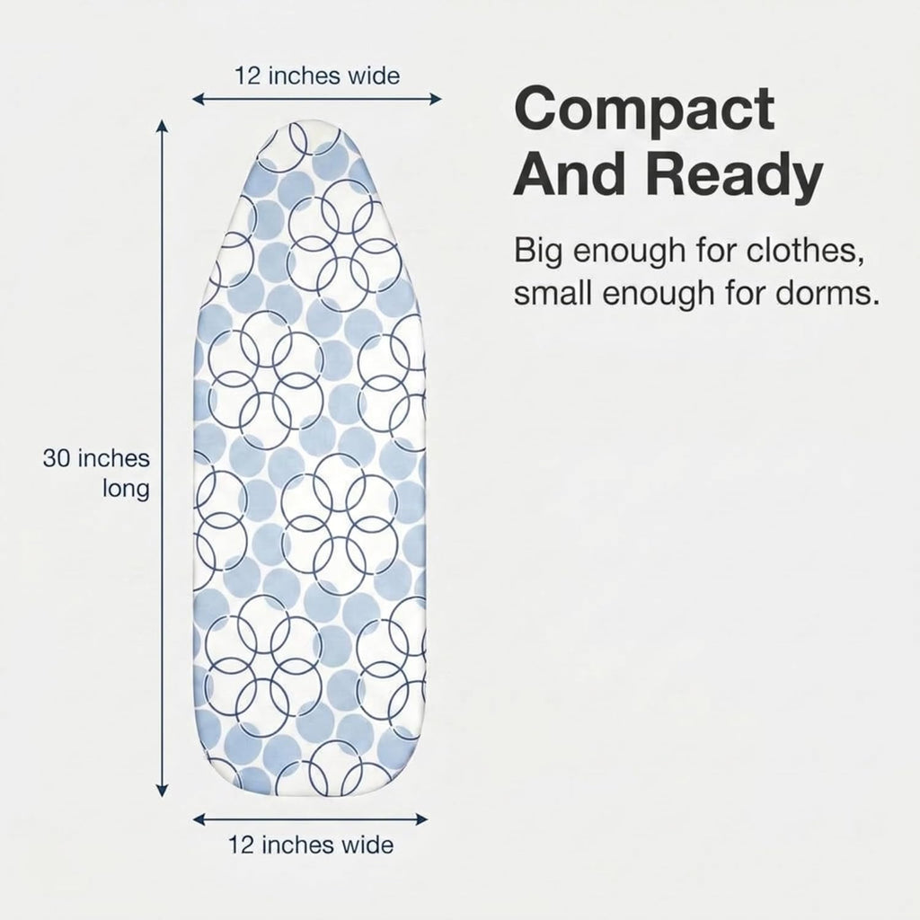 Compact Tabletop Ironing Board Space-Saving Home Essential