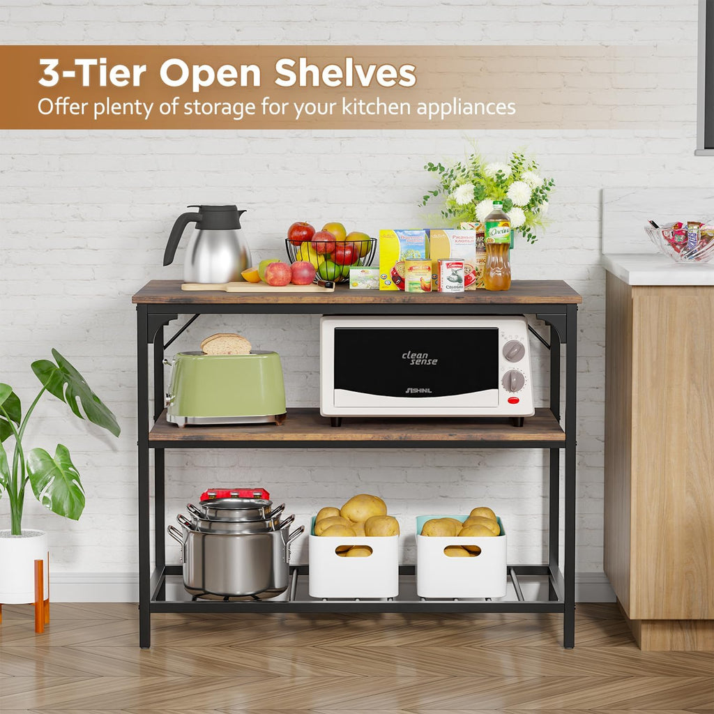 Portable Kitchen Island Cart Extra Counter & Storage Solution