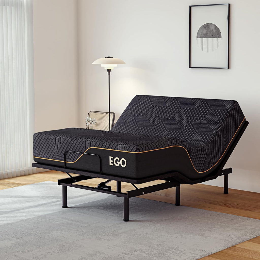 Adjustable Electric Bed Frame Foldable Zero Gravity Sleep Bed